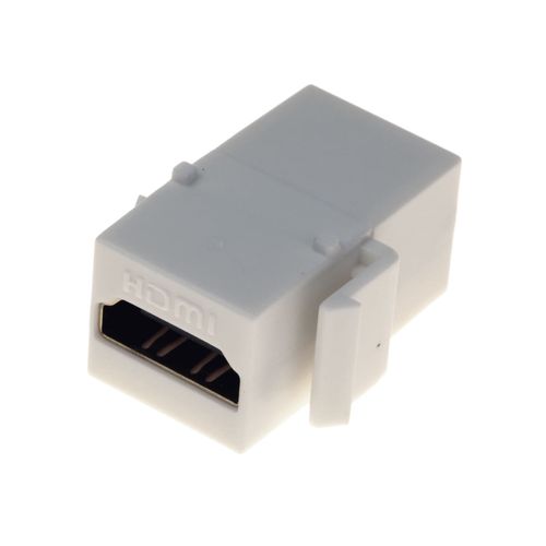 Conector Hdmi Keystone Branco Qtmov