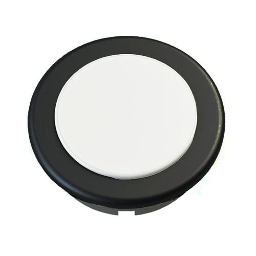 Luminária Led Vega Luz Fria Aro Preto Lumitek