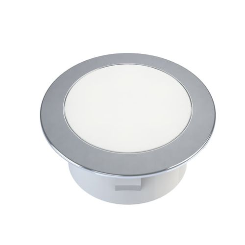 LUMINÁRIA LED SIRIUS LUZ FRIA ARO BRANCO LUMITEK