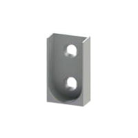 Suporte Lateral Oblongo Cromado Base