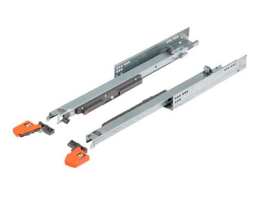 Corrediça Invisìvel Movento 45cm C/blumotion para Tip-on Blum