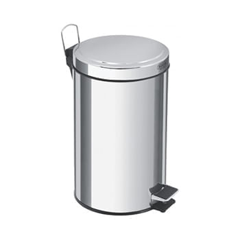 Lixeira 12 Litros Inox com Pedal Tramontina