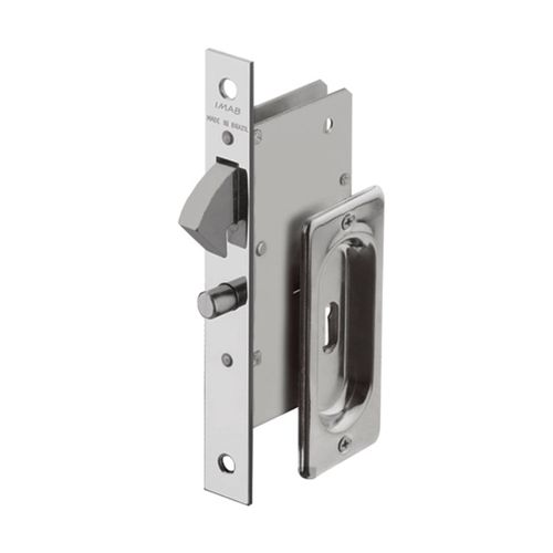 Fechadura Bico Papagaio 1352 Chave Bipartida 45mm Cromada Imab