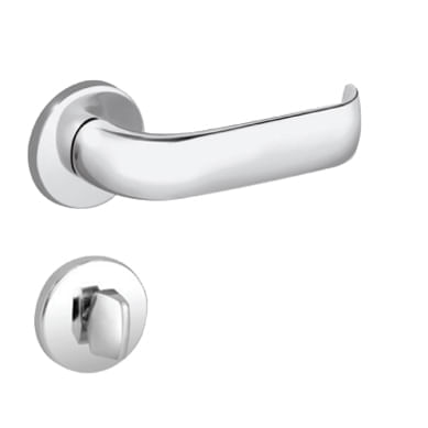Fechadura Banheiro Duna-2 1952 Zamak 55mm Cromo Acetinado Imab