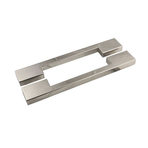 Puxador Duplo Big Thin 400mm Inox Escovado Geris