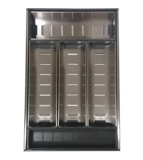 Divisor de Talheres para Gavetas 450mm X 280mm Inox Fgv/tn