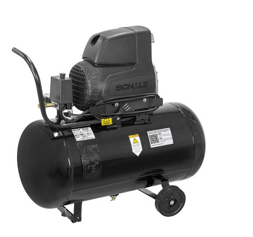 MOTOCOMPRESSOR PRATIKO CSI 8,6/50 - 8,6 PCM 50 LITROS 2 HP -220V SCHULZ