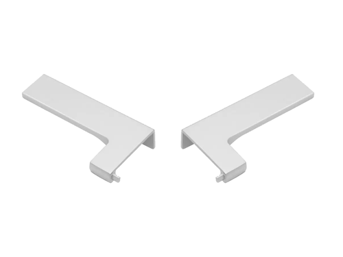 Ponteira Facetato Pe-183 Rt7015 para 15mm Branco Brilhante Rometal