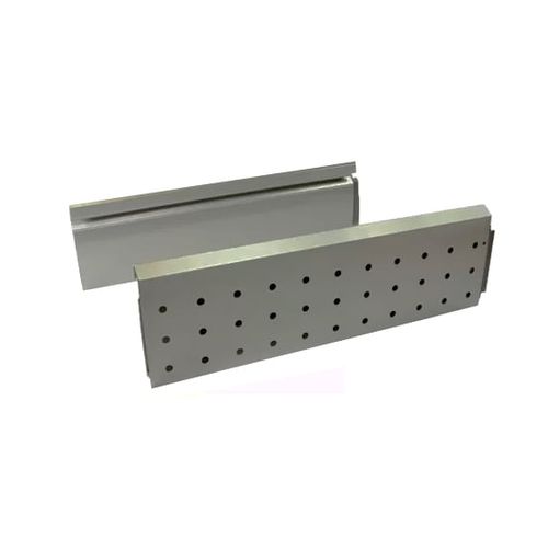 Lateral Metálica para Gaveta Alto Drawer 199/400mm Prata Hafele