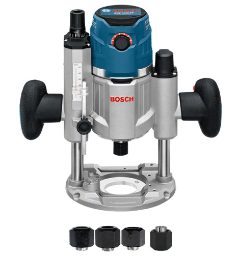 Tupia com Base Imersão  Gof 1600 Ce 1600w 220v com 4 Pinças Bosch