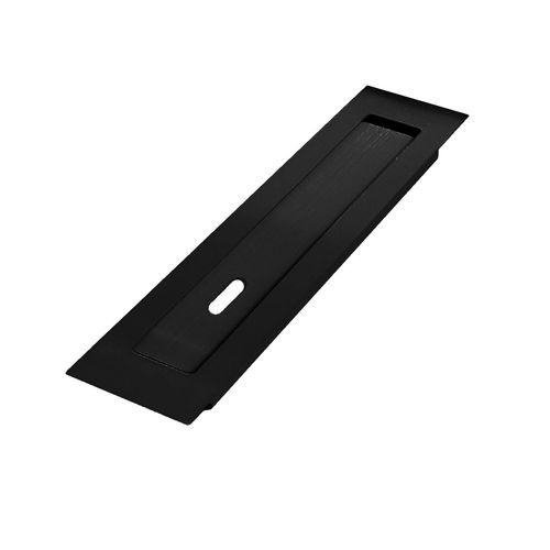 Puxador Concha com Entrada para Chave 8mm X 320mm Preto Geris