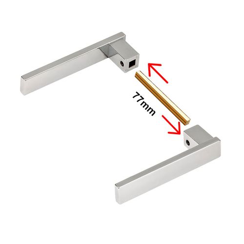 Kit Ferro Haste 0900 para Maçaneta 77mm Bicromatizado Imab