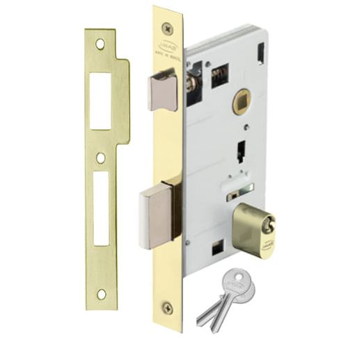 Máquina Externa 55mm Avulsa 1750 Dourada Escovada com Cilindro Imab