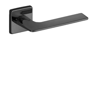 Conjunto de Maçaneta Malba Zamac Preto Imab