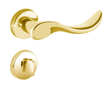 Fechadura Banheiro Magie 1952 Latão 55mm Dourado Polido Imab