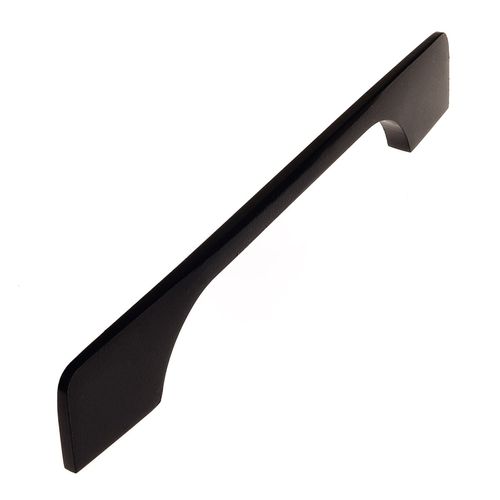Puxador Assis 128mm Preto Fosco Gruppa