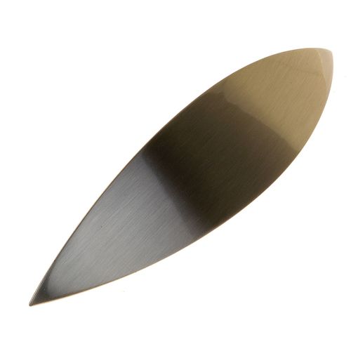 Puxador Concha Folha 96mm Níquel Escovado Gruppa
