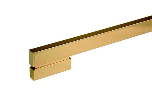 Puxador Moma Duplo 800mm Dourado Matte Zen