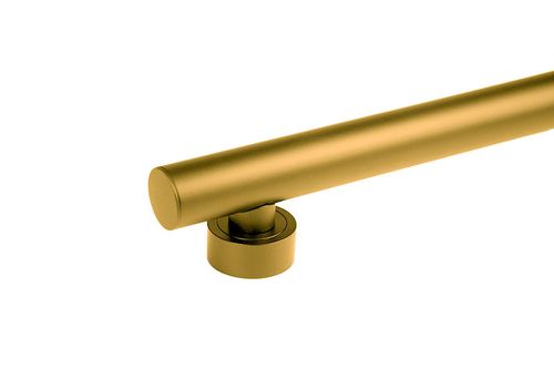 Puxador Anello Duplo 600mm Dourado Matte Zen