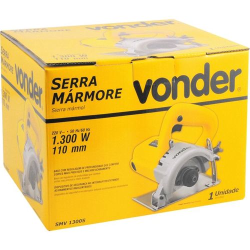 SERRA MÁRMORE SMV 1300S SEM KIT DE REFRIGERAÇÃO 220V VONDER