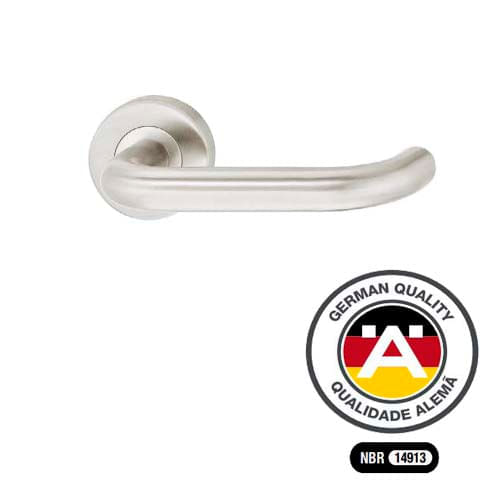 Fechadura Externa Arcus 55mm Inox Escovado Hafele