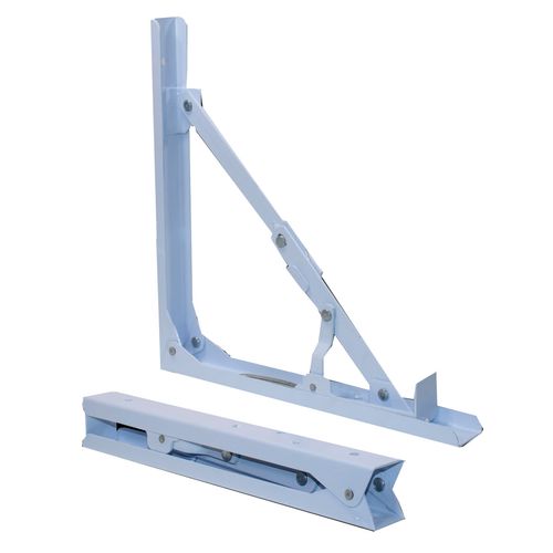 Suporte Dobrável Reforçado 400mm Branco Bals