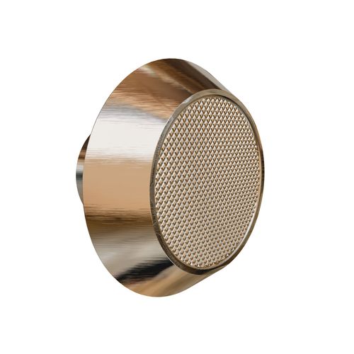 Puxador Disk Grande 56mm Níquel Velho Zen
