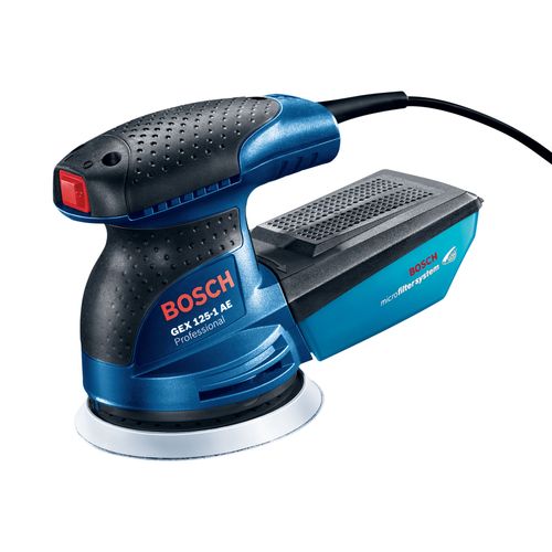 Lixadeira Orbital Gex 125-1 250w 127v Coletor de Pó Bosch