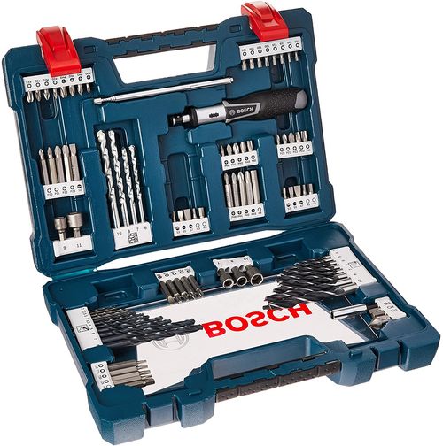 Kit de Pontas e Brocas 91 Peças V-line Bosch