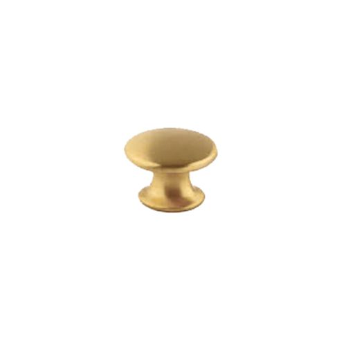 Puxador Oval 24 X 29mm Dourado Escovado Gruppa