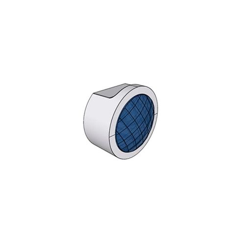Puxador Rádio Diamond 27mm Rosê Swarovski Zen