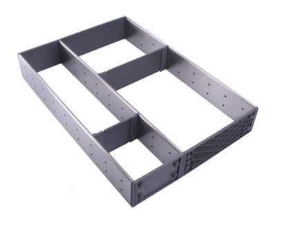 Divisor de Talheres Inox 291 X 450mm Hafele