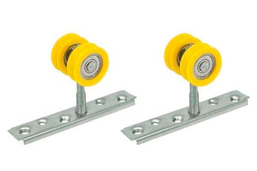 Roldana para Porta de Correr Rrc02 Côncavas com Rolamento 80kg Fermax