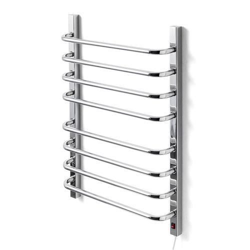 Toalheiro Térmico para 2 Toalhas 220v Fio Direito Cromado Flape