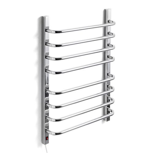Toalheiro Térmico para 2 Toalhas 220v Fio Esquerdo Cromado Flape