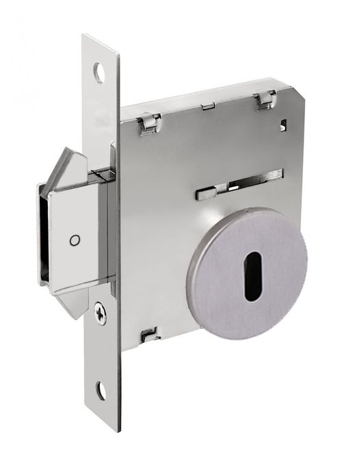 Fechadura Interna Bico Duplo 4006 45mm Inox Escovado Arouca