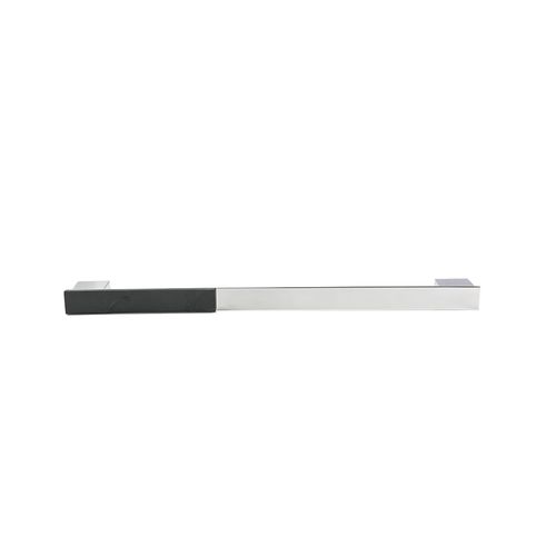 Toalheiro Simples 450mm  Oriente Stone Cromado Zen