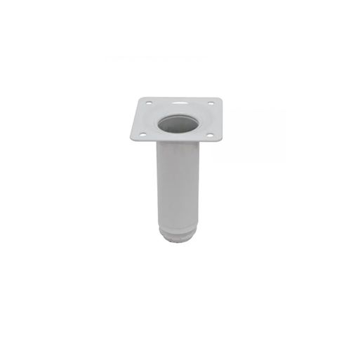 Pé S007 Redondo 150mm Branco Fosco Renna