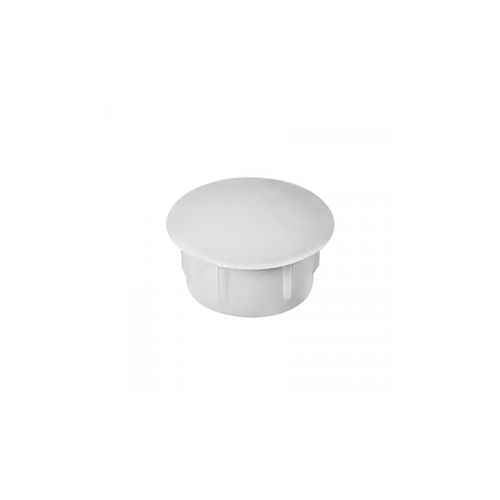 Botão Tapa Furo 10mm Branco Fgv/tn
