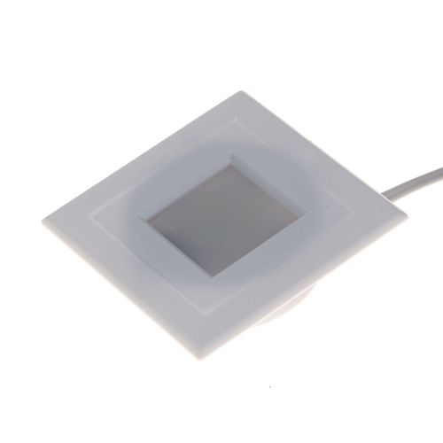 Luminária Led Pop Luz Quente Aro Branco Lumitek