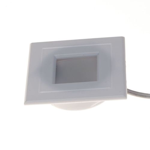 Luminária Led Pop Luz Quente Aro Branco Lumitek