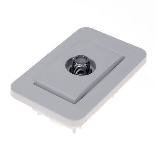Tomada Coaxial para Tv Branca Lumitek