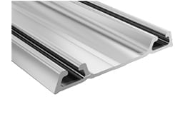 Trilho Rm-034 3 Metros Alumínio Fosco Rometal