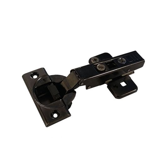 Dobradiça 35mm Clip 110º Reta 2 Peças Onix + Calços Blum