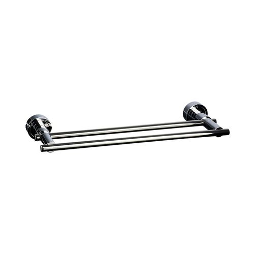 Toalheiro Duplo 560mm Anello Cromado Zen
