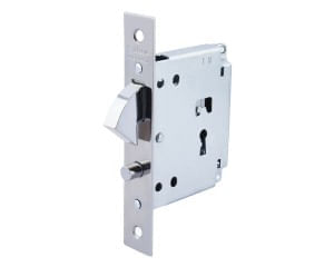 Fechadura Bico Papagaio 45mm Interna Cromo Escovado La Fonte