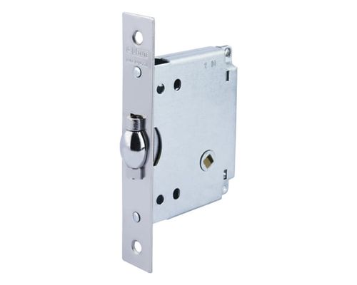 Fechadura Banheiro 45mm 1070 Rolete Cromada La Fonte