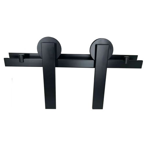 Kit Aparente Alumina 2 Metros Alumínio Preto Geris