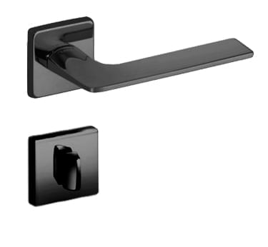 Fechadura Banheiro Malba 1952 55mm Preta Imab