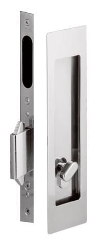 Fechadura Bico Duplo 2468 com Concha Inox Escovado Imab